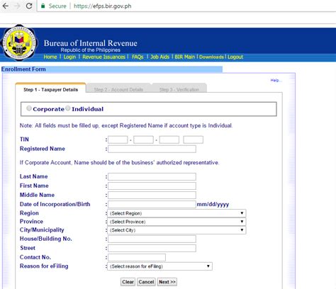 bir in tagalog|eFPS Home .